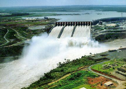 usina de itaipu. Foto: Divulgação Usina de Itaipu