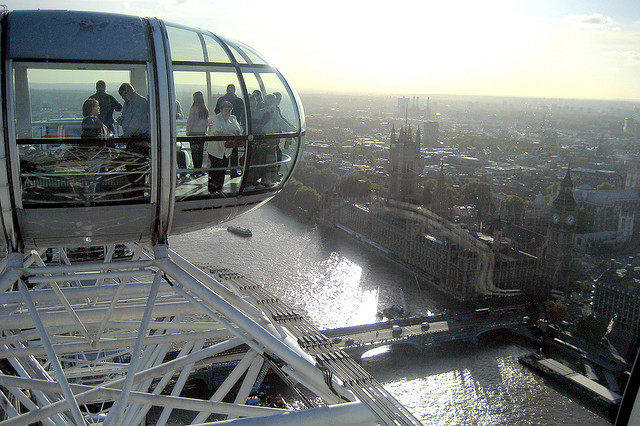 Vivendo e aprendendo: London Eye sem filas Vivendo e aprendendo: London Eye sem filas