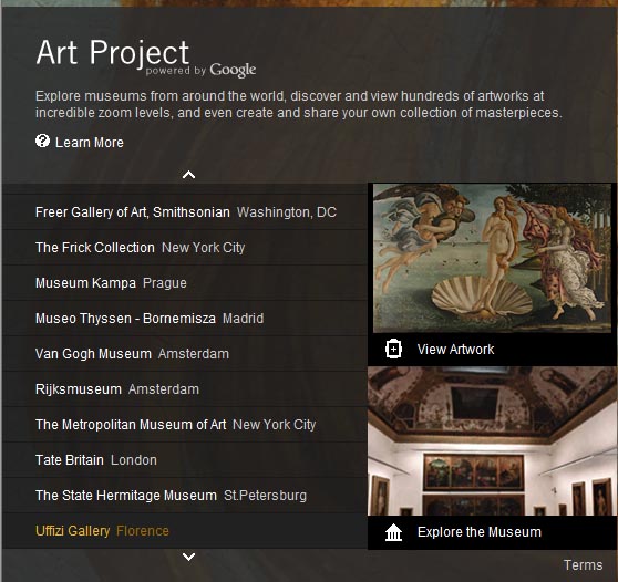 Roteiro Cultural: Conhecendo os melhores museus do mundo pelo Google Art Project Roteiro Cultural: Conhecendo os melhores museus do mundo pelo Google Art Project