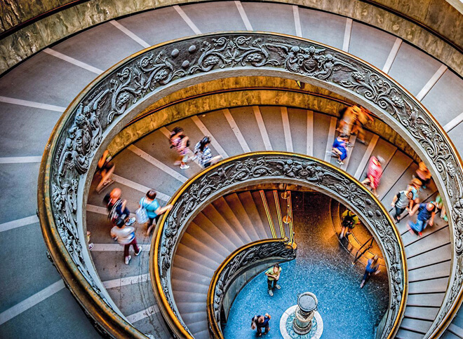 Escadas Espiral Vaticano