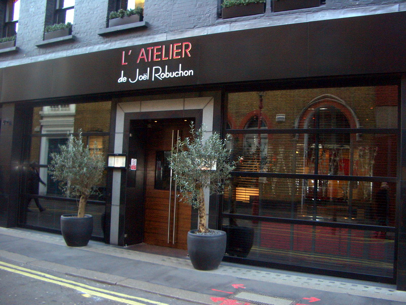 L`Atelier de Joel Robuchon em Londres