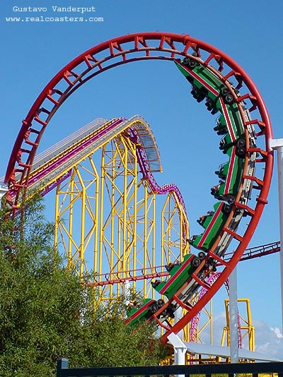 Montanha Russa Six Flags Magic Mountain