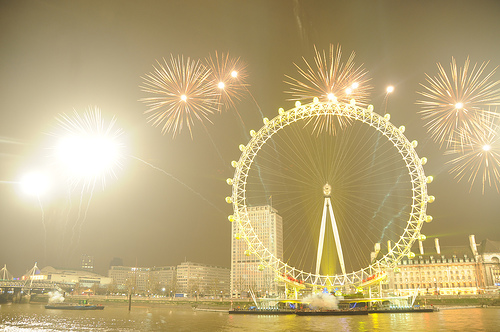 réveillon em londres, london eye