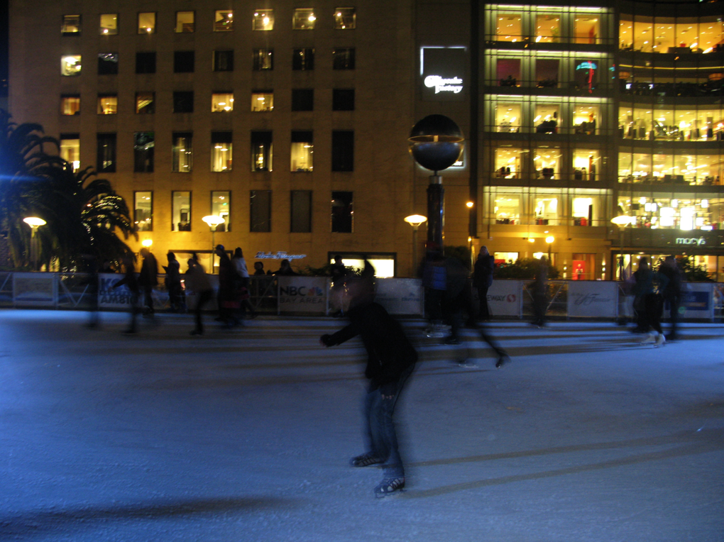 Ice Rink, Union Square, San Francisco