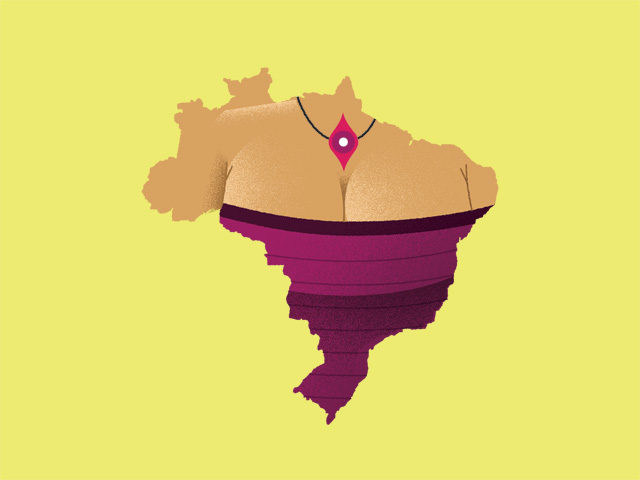 ilustração brasil