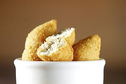 coxinha frangó. Foto: Vejinha SP coxinha frangó