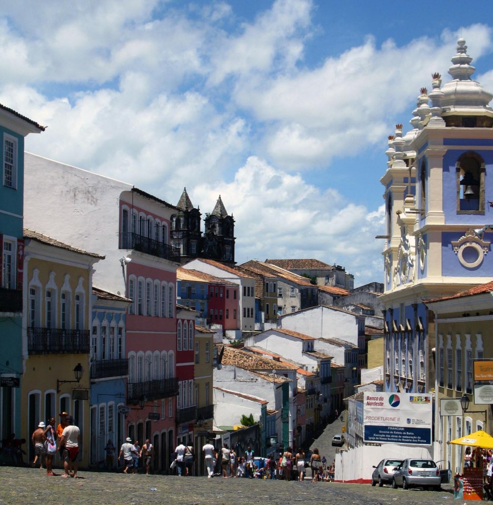 Pelourinho em Salvador. Foto: Blog Vambora! Pelourinho em Salvador