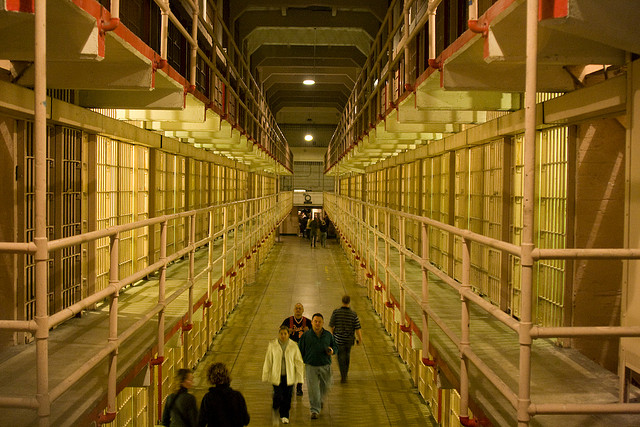 Prisão de Alcatraz. Foto: nerdcoregirl, Flickr Prisão de alcatraz