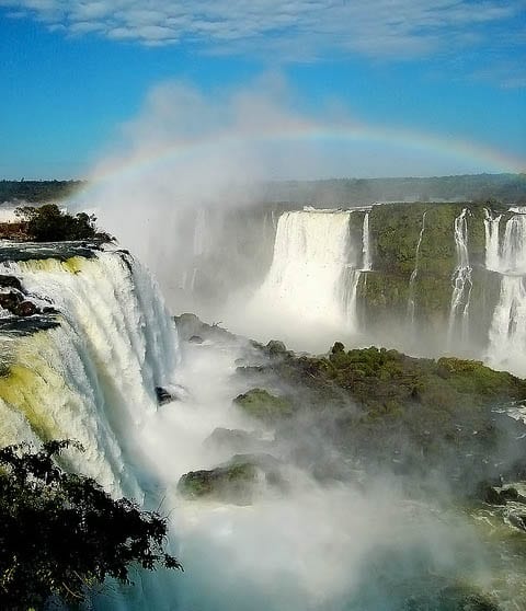 Cataras de Foz do Iguaçu no Paraná