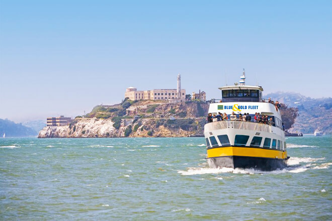 tour de barco Alcatraz