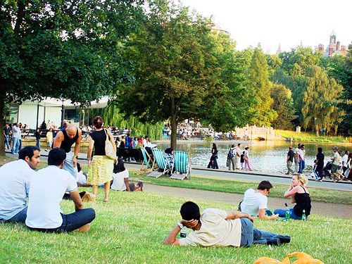 Hyde Park, um dos Royal Parks em Londres