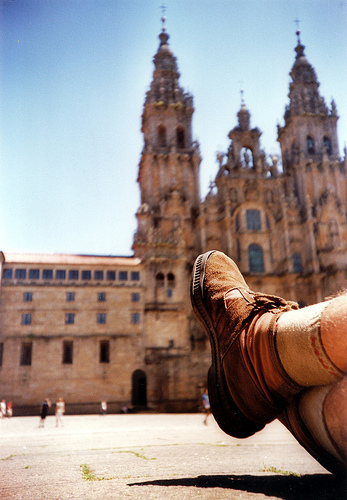 Caminho de Santiago e Catedral de Santiago de Compostela 