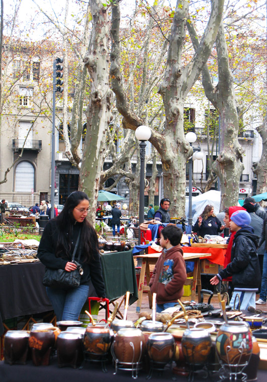 Feira da Plaza Matriz. Foto: GC/Blog Vambora