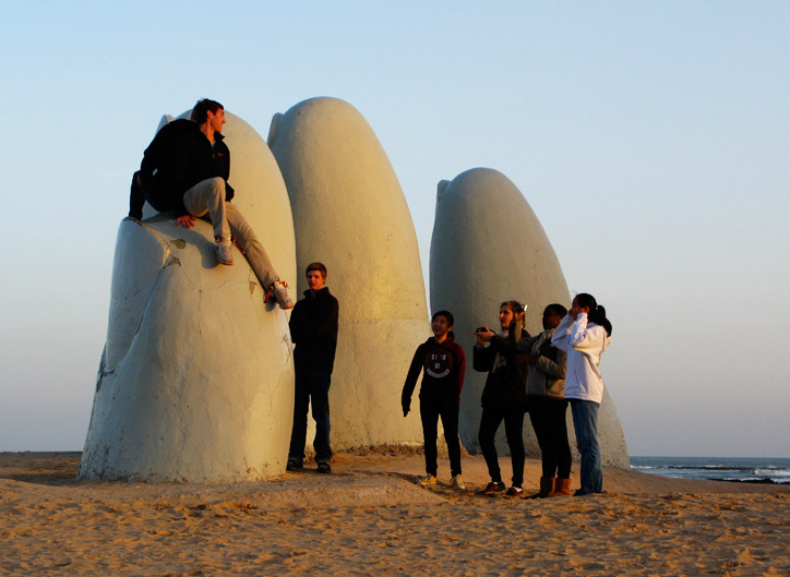 La mano Punta del Este. Foto: GC/Blog Vambora