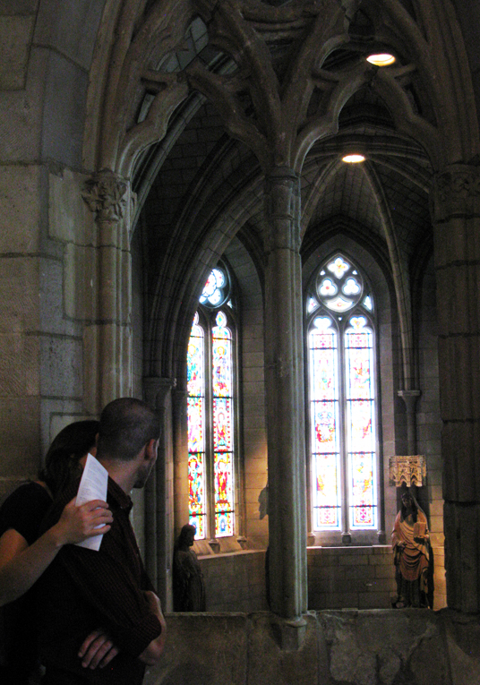 Interior do museu The Cloisters