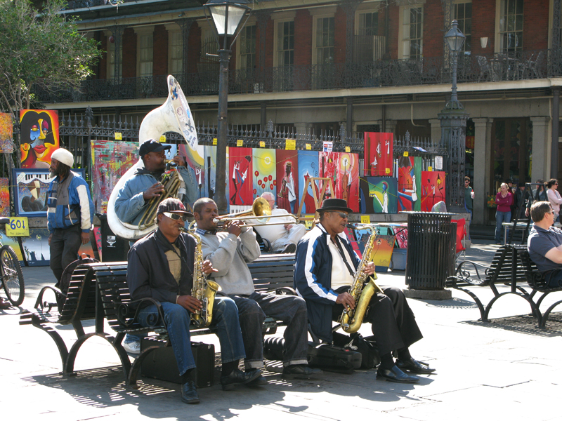 Jackson Square no French Quarter. Foto: GC/Blog Vambora!