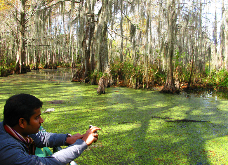 Conhecendo os pântanos da Louisiana. Foto: GC/Blog Vambora