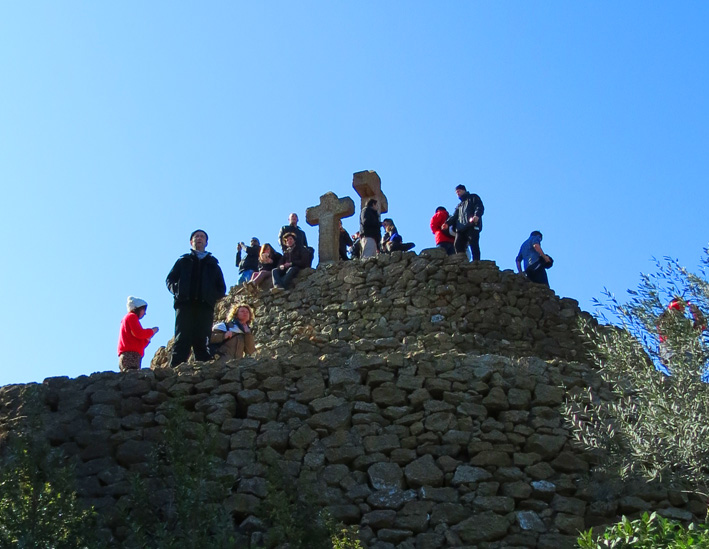 O calvário do Parc Guell. Foto: GC/Blog Vambora!