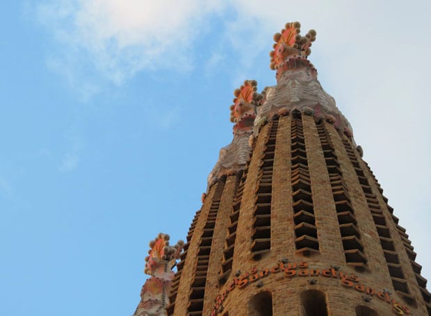 Sagrada Família em Barcelona. Foto: GC/Blog Vambora!