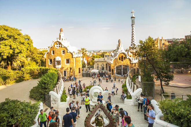 Park Guell em Barcelona