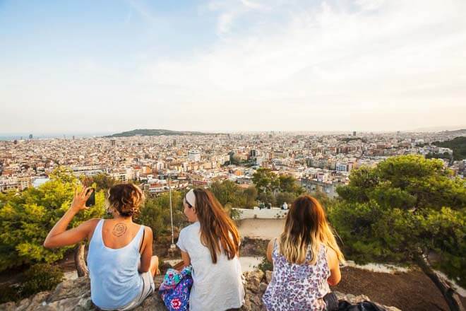 Vista Barcelona - Park Guell