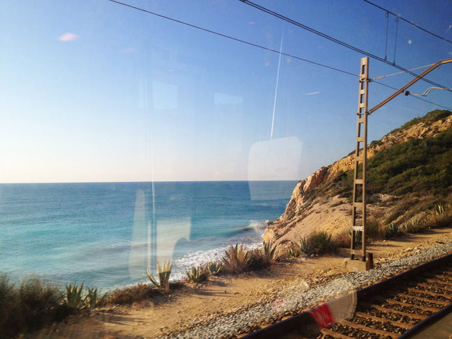 Viagem de Trem entre Barcelona Valência