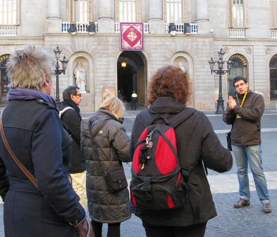 Walking Tour em Barcelona. Foto: GC/Blog Vambora!