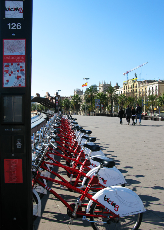 Bicing Barcelona. Foto: GC/Blog Vambora!