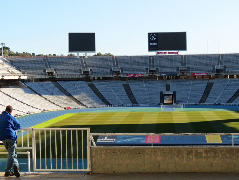 Estádio Olímpico de Barcelona. Foto: GC/Blog Vambora!