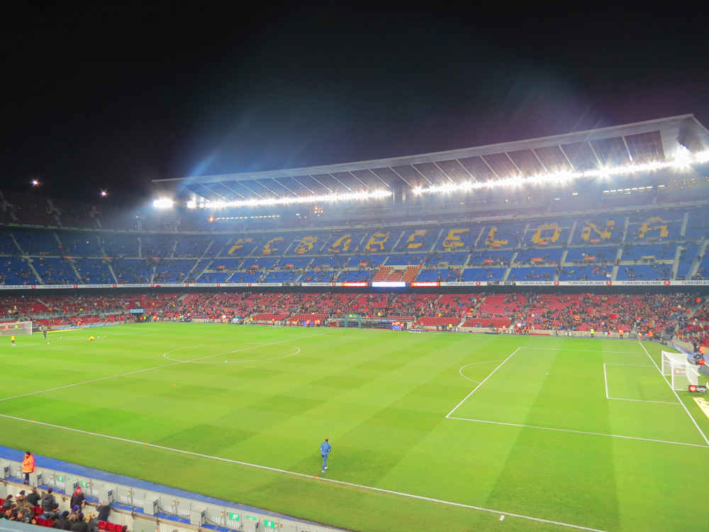 Estádio Camp Nou em Barcelona. Foto: GC/Blog Vambora!