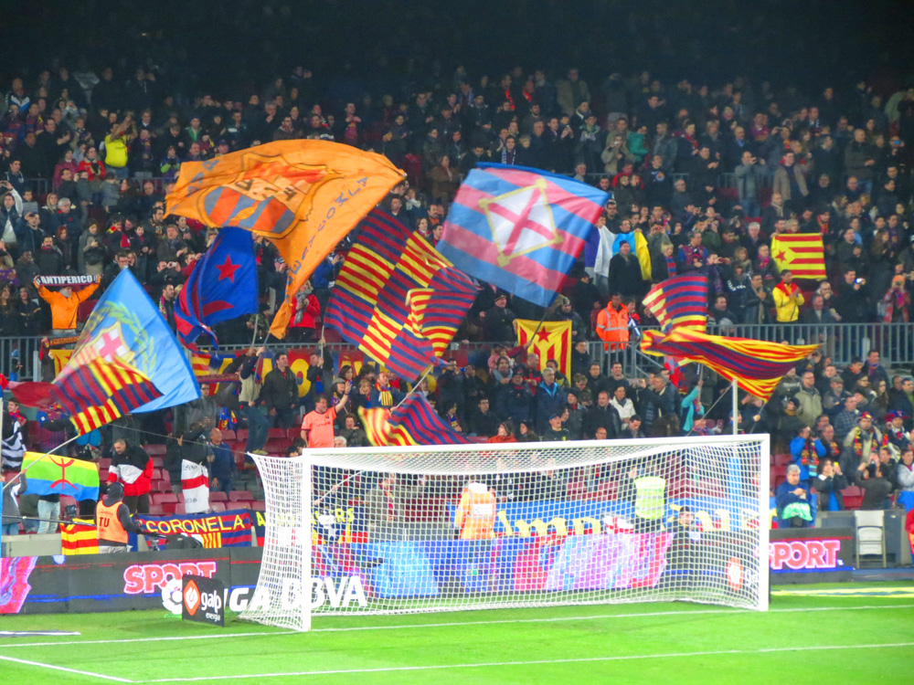 Torcida Barcelona FC. Foto: GC/Blog Vambora!