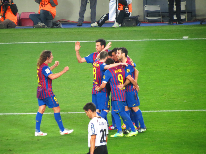 Gol Barcelona FC Gol Barcelona FC. Foto: GC/Blog Vambora!