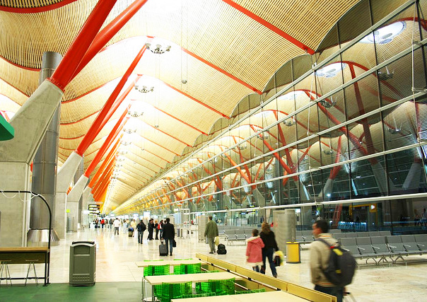 Aeroporto de Barajas, em Madrid. Foto: rvr, Flickr