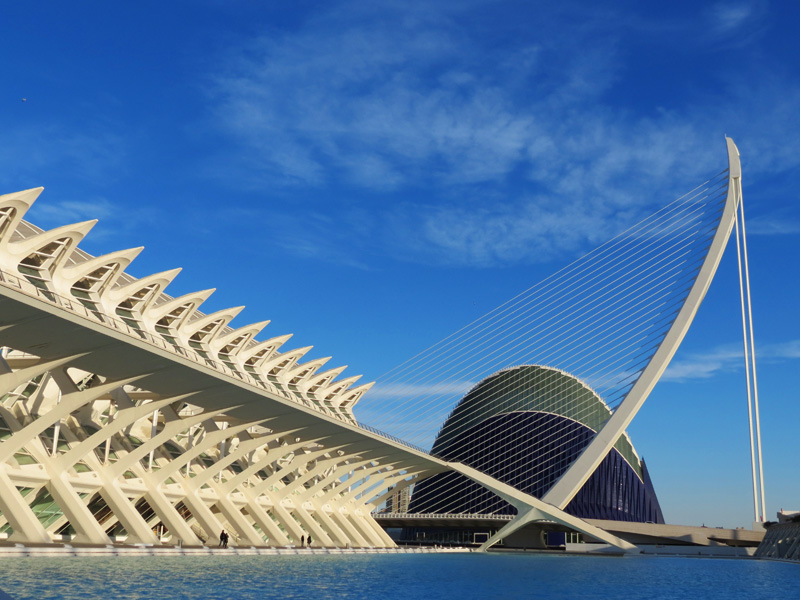  Ciudad de las Artes y las Ciencias em Valência