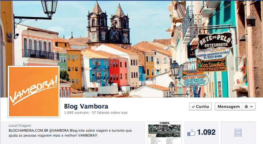 Facebook Blog Vambora!