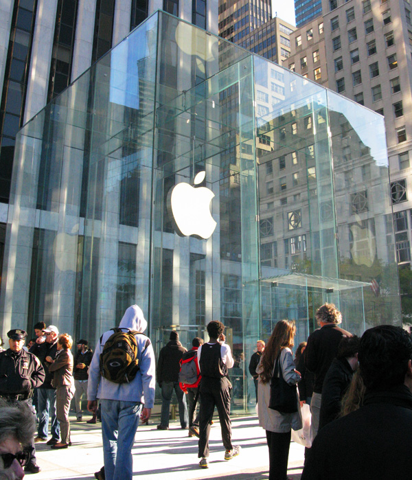 Apple Store em Nova York. Foto: GC/Blog Vambora!