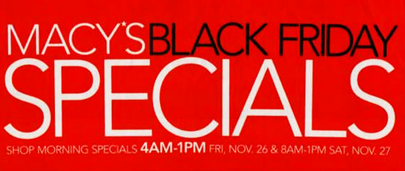 Macy's Black Friday. Foto: Divulgação