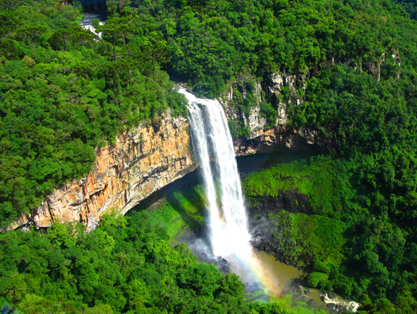 Parque e Cascata do Caracol. Foto: GC/Blog Vambora!