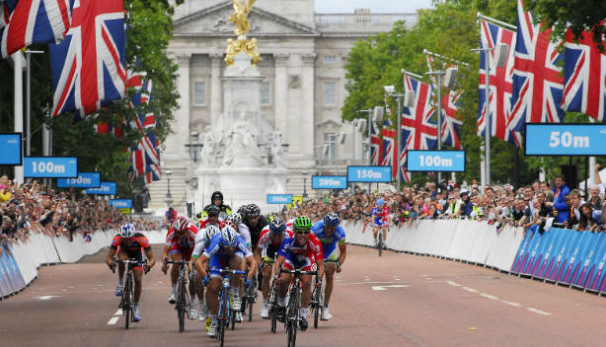 Prova de Ciclismo nas Olimpíadas de Londres. Foto: Divulgação