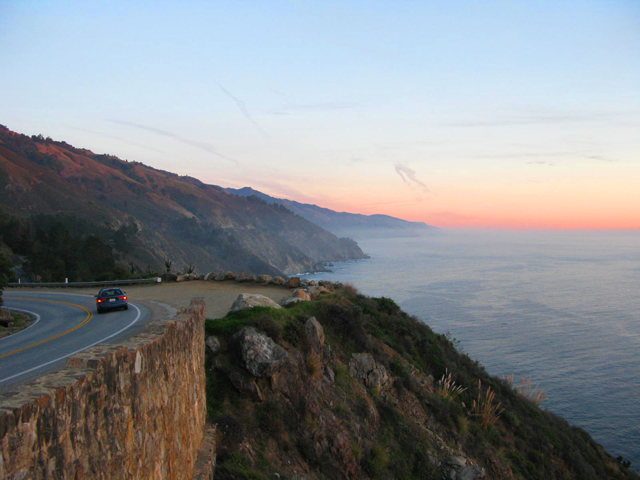 Final de tarde na Route 1. Foto: GC/Blog Vambora!