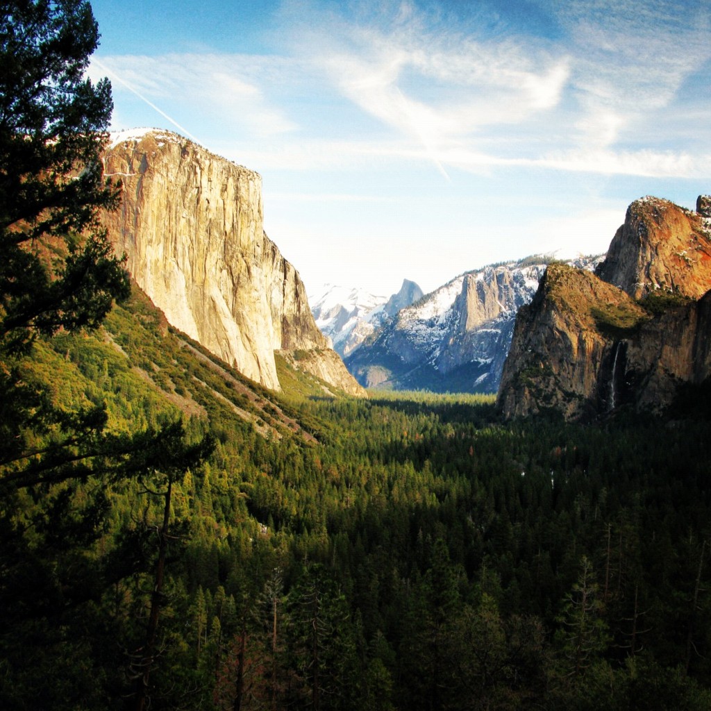Montanhas do Vale de Yosemite Park. Foto: GC/Blog Vambora!
