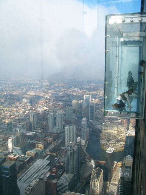 Skydeck da Willis Tower. Foto: GC/Blog Vambora!