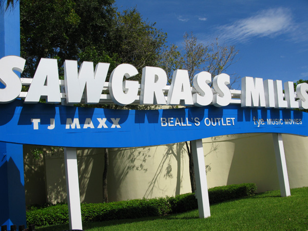 Sawgrass Mills Miami. Foto: GC/Blog Vambora!
