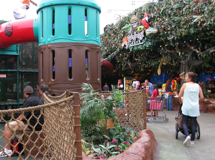 Rainforest Café:. Foto: GC/Blog Vambora!