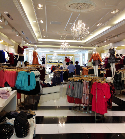 Forever 21 Aventura Mall. Foto: GC/Blog Vambora!