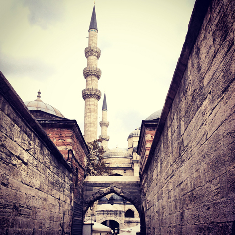 Minaretes em Istambul 