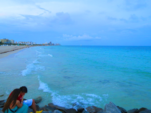 Praia de South Beach. Foto: Blog Vambora!