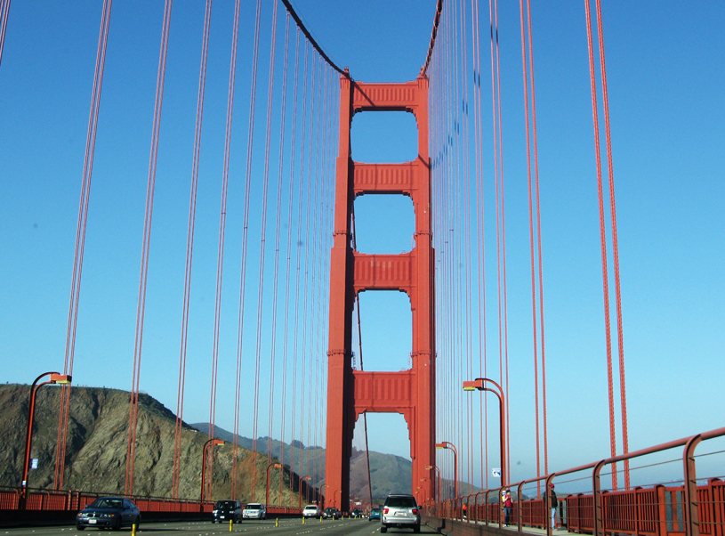 Golden Gate em São Francisco. Foto: GC/Blog Vambora!