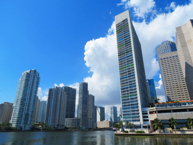 Skyline de Brickel em Miami. Foto: Blog Vambora!