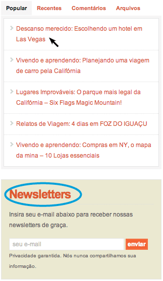 Newsletter Vambora!